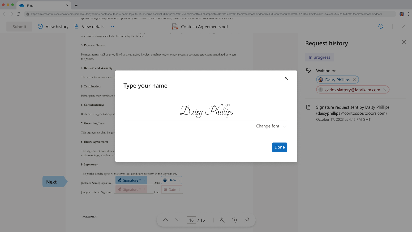 sharepoint-esignature-2 SharePoint eSignature screenshot