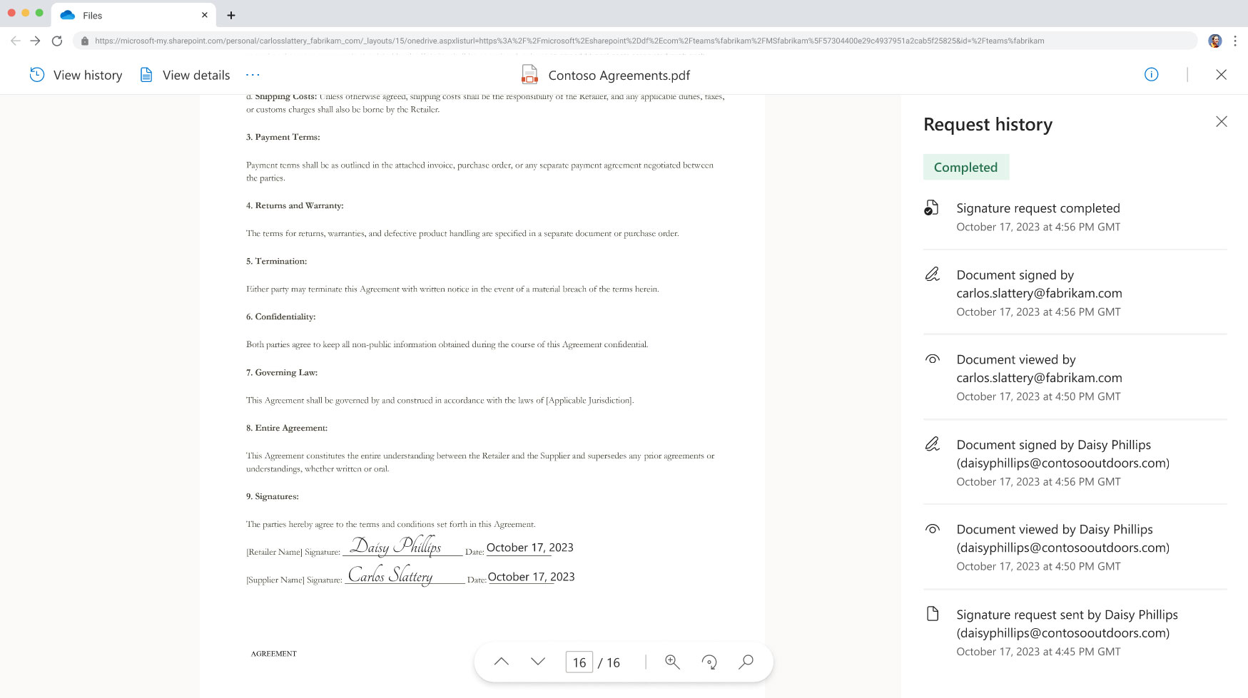 sharepoint-esignature-4 SharePoint eSignature screenshot