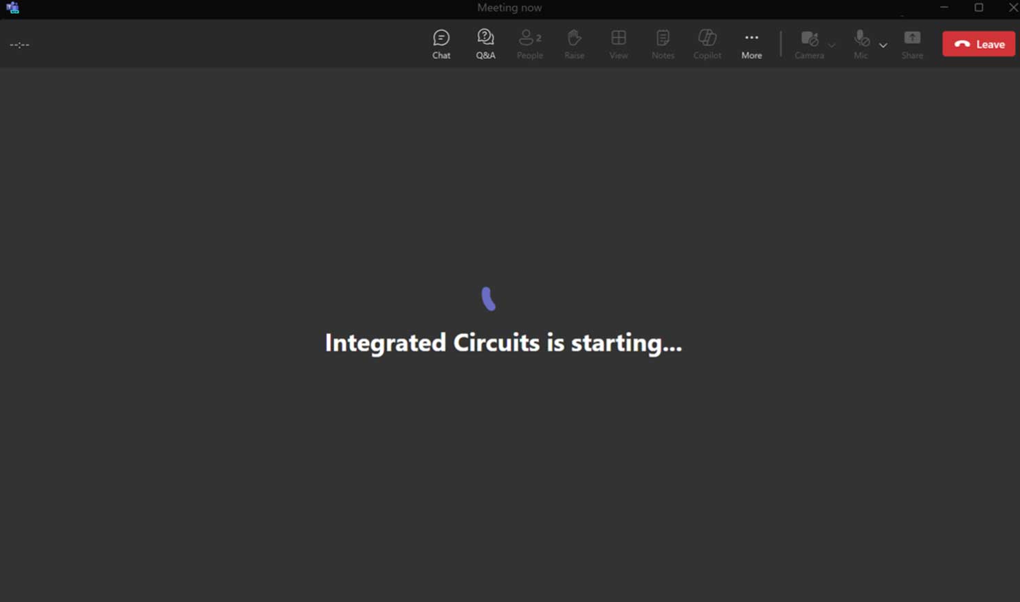 Attendee view screenshot 2