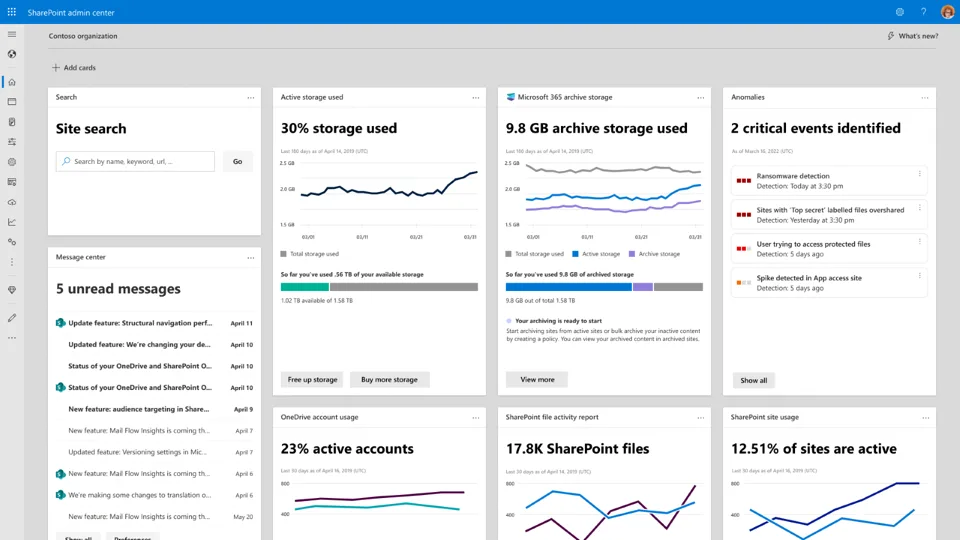 M365-Archive-screenshot